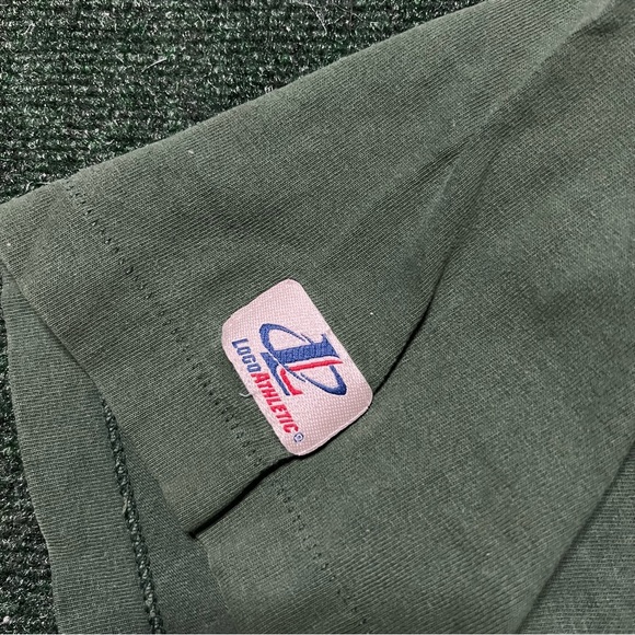 Vintage 90s Green Bay Packers NFL Football Green T Shirt Size XL 25X30.5 - Picture 5 of 11